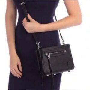 Rebecca Minkoff Black Leather Crossbody Bag
